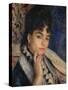 Mme. Alphonse Daudet, Nee Julie Allard, (1844-1940), Wife of the Poet, 1876-Pierre-Auguste Renoir-Stretched Canvas