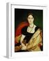 Mme. Antonia De Vaucay, 1807-Jean-Auguste-Dominique Ingres-Framed Giclee Print