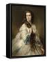 Mme Barbe de Rimsky-Korsakow-Franz Xaver Winterhalter-Framed Stretched Canvas