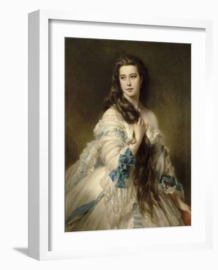Mme Barbe de Rimsky-Korsakow-Franz Xaver Winterhalter-Framed Giclee Print