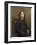 Mme Bison, 1852-Jean-Baptiste-Camille Corot-Framed Giclee Print