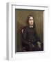 Mme Bison, 1852-Jean-Baptiste-Camille Corot-Framed Giclee Print