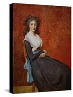 Mme. Charles-Louis Trudaine (1769-1802)-Jacques-Louis David-Stretched Canvas