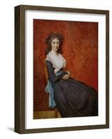 Mme. Charles-Louis Trudaine (1769-1802)-Jacques-Louis David-Framed Giclee Print