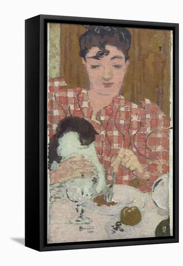 Mme Claude Terrasse, née Andrée Bonnard, soeur du peintre, femme du compositeur-null-Framed Stretched Canvas