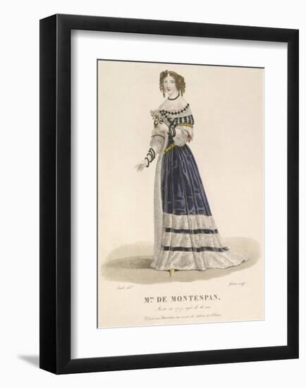 Mme de Montespan-Louis-Marie Lante-Framed Premium Giclee Print