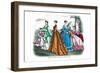 Mme. Demorest's Mirror of Fashions, 1840-null-Framed Art Print