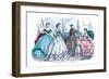 Mme. Demorest's Mirror of Fashions, 1840-null-Framed Art Print