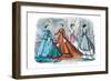 Mme. Demorest's Mirror of Fashions, 1840-null-Framed Art Print