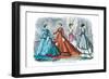 Mme. Demorest's Mirror of Fashions, 1840-null-Framed Art Print