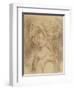 Mme Dieterle in a Hat, C.1896-Pierre-Auguste Renoir-Framed Giclee Print