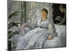 Mme. Edouard Manet (1830-1906) and Her Son, Leon Koella-Leenhoff (1852-1927)-Edouard Manet-Mounted Giclee Print