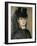 Mme. Henriette Darras, Wife of Capt. Paul Darras, 1873-Pierre-Auguste Renoir-Framed Giclee Print