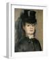 Mme. Henriette Darras, Wife of Capt. Paul Darras, 1873-Pierre-Auguste Renoir-Framed Giclee Print