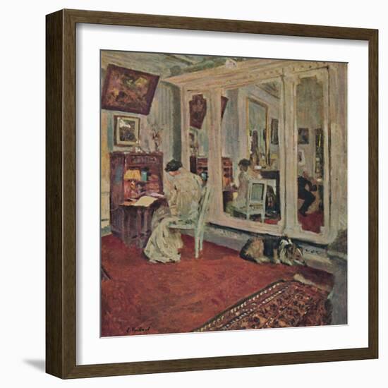 'Mme Hessel, rue Rivoli (About 1902)', c1902, (1946)-Edouard Vuillard-Framed Giclee Print