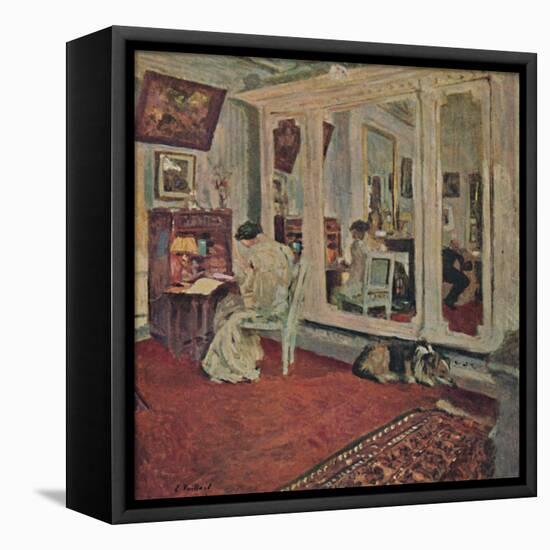 'Mme Hessel, rue Rivoli (About 1902)', c1902, (1946)-Edouard Vuillard-Framed Stretched Canvas