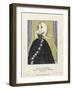 Mme Ida Rubinstein Dans La Dame Aux Camelias, Robe De Worth, from Gazette De Bon Ton, Pub. 1925 (Co-Georges Barbier-Framed Giclee Print