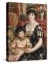 Mme Josse Bernheim-Jeune et son fils Henry-Pierre-Auguste Renoir-Stretched Canvas