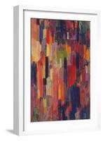 Mme Kupka among Verticals-Frantisek Kupka-Framed Giclee Print