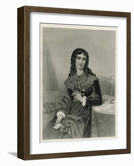 Mme Lenormand-null-Framed Art Print