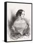 Mme. Montigny, 1842-Paul Gavarni-Framed Stretched Canvas