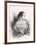 Mme. Montigny, 1842-Paul Gavarni-Framed Giclee Print