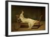 Mme. Recamier (1777-1849), 1780-Jacques-Louis David-Framed Giclee Print