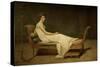 Mme. Recamier (1777-1849), 1780-Jacques-Louis David-Stretched Canvas
