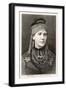 Mme.Schliemann and Jewels-null-Framed Art Print