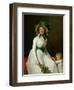 Mme. Seriziat and Her Son-Jacques-Louis David-Framed Giclee Print