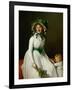 Mme. Seriziat and Her Son-Jacques-Louis David-Framed Giclee Print