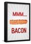 MMM... Bacon Art Poster Print-null-Framed Poster