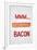 MMM... Bacon Art Poster Print-null-Framed Art Print