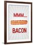 MMM... Bacon Art Poster Print-null-Framed Art Print