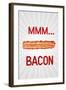 MMM... Bacon Art Poster Print-null-Framed Art Print