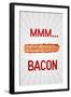 MMM... Bacon Art Poster Print-null-Framed Art Print