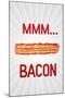 MMM... Bacon Art Poster Print-null-Mounted Art Print