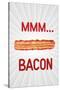 MMM... Bacon Art Poster Print-null-Stretched Canvas