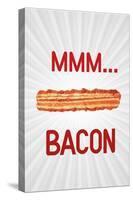 Mmmmm... Bacon-null-Stretched Canvas