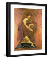 Mnemosyne, the Mother of the Muses-Sir Lawrence Alma-Tadema-Framed Giclee Print