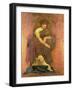 Mnemosyne, the Mother of the Muses-Sir Lawrence Alma-Tadema-Framed Giclee Print