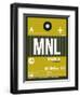 MNL Manila Luggage Tag II-NaxArt-Framed Premium Giclee Print