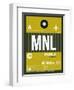 MNL Manila Luggage Tag II-NaxArt-Framed Premium Giclee Print