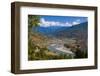 Mo Chhu and Pho Chhu River Through Punakha, Bhutan-Michael Runkel-Framed Photographic Print