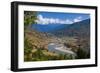 Mo Chhu and Pho Chhu River Through Punakha, Bhutan-Michael Runkel-Framed Photographic Print