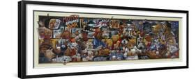 Mo' Mutts Sports Bar-Bill Bell-Framed Giclee Print