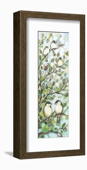 Mo’s Chickadees-Jennifer Lommers-Framed Art Print