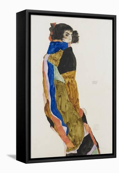 Moa, 1911-Egon Schiele-Framed Stretched Canvas