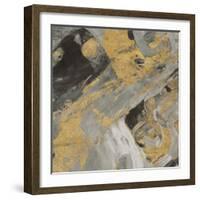 Moab Gold and Black-Albena Hristova-Framed Art Print