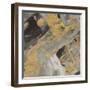 Moab Gold and Black-Albena Hristova-Framed Art Print